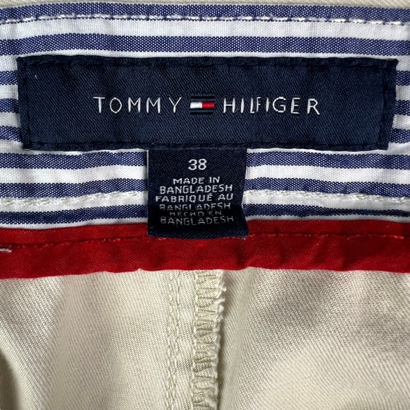 Tommy Hilfiger Chino Shorts Khaki Mens Size 38 Tan - Picture 3 of 9